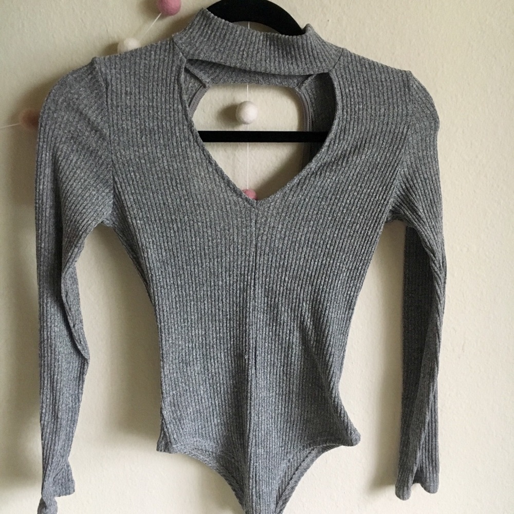 Ribbed Bodysuit